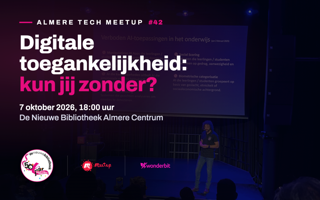 Digitale toegankelijkheid: kun jij zonder?| Almere Tech Meetup #42